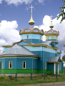 Крестовоздвиженский храм в райцентре