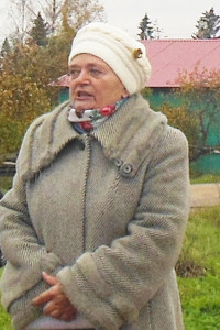 Местная жительница Татьяна Зиновьева